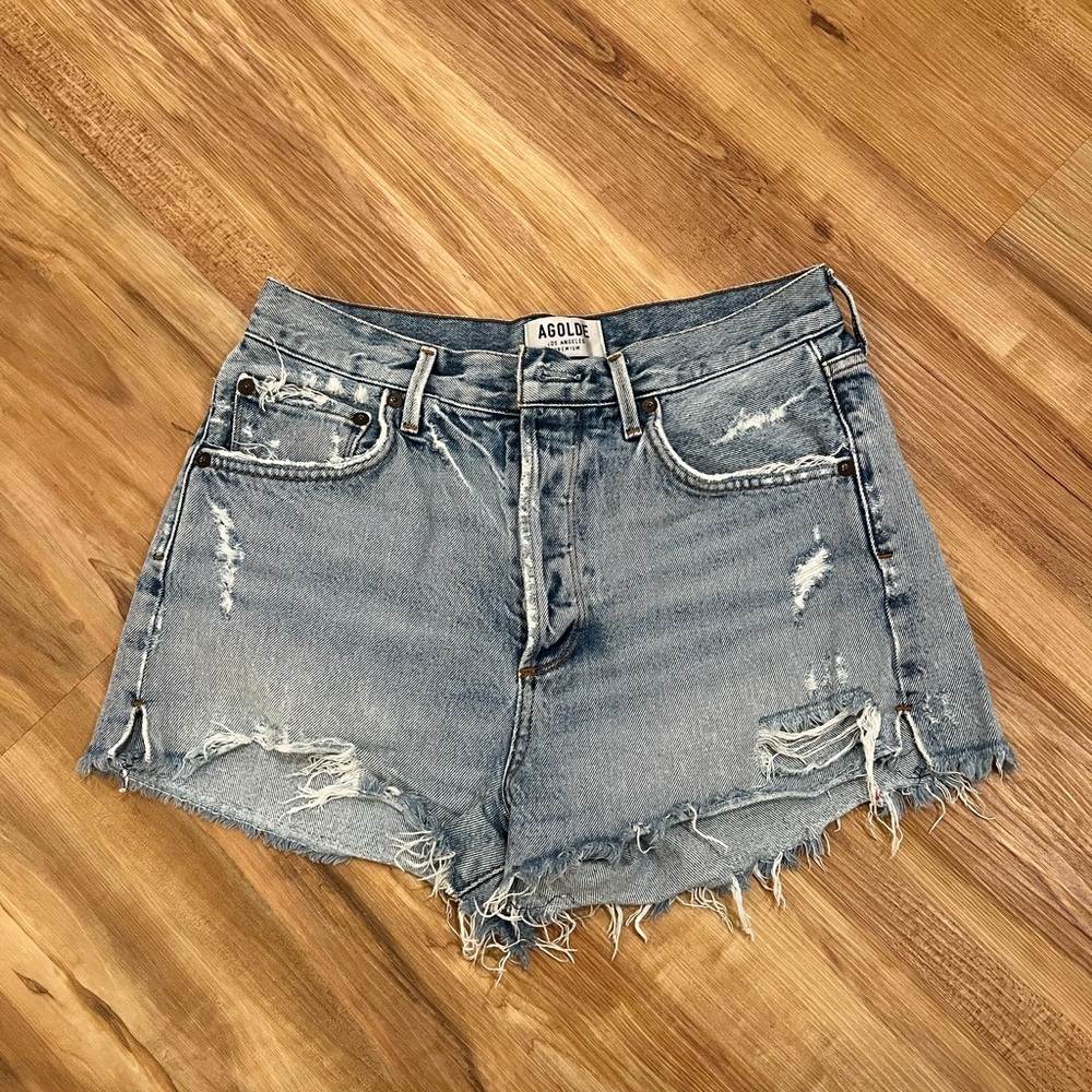 AGOLDE Women's Jaden Denim Shorts